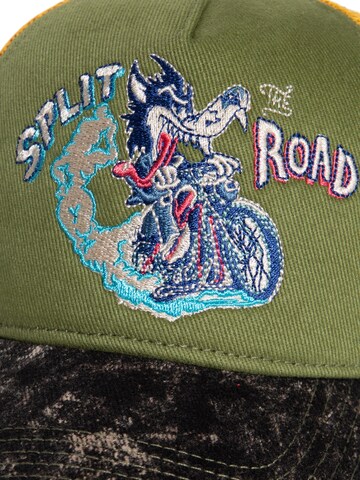 King Kerosin Cap 'Split the Road' in Green