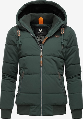 Ragwear Weatherproof jacket 'Nuggys Solid' in Green