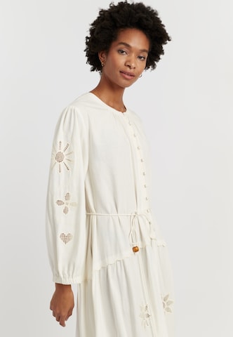 Chinti & Parker Dress in Beige