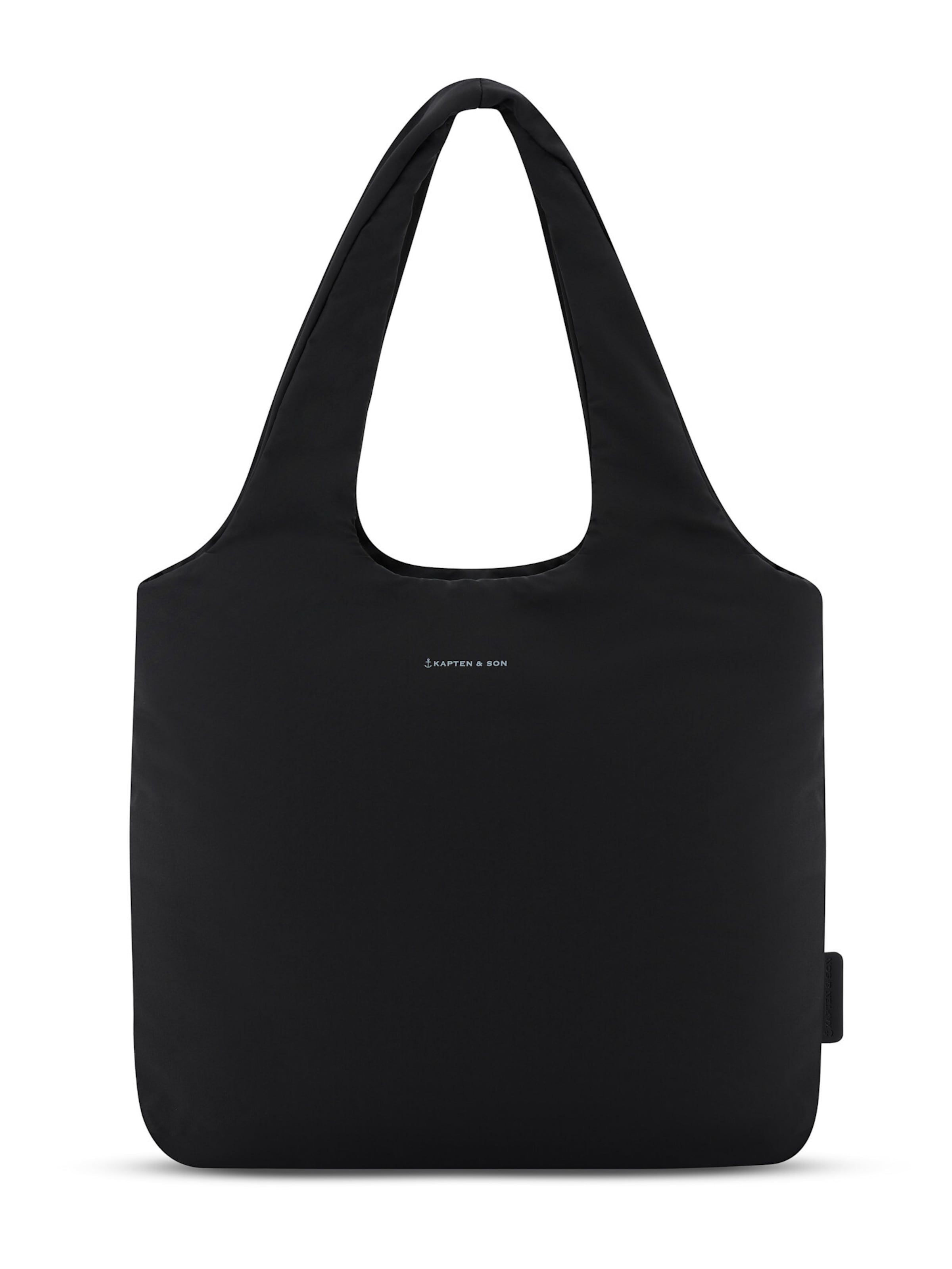 Kapten & Son Shopper 'Skara Cloud'‌‌‌‌‌‌ in Schwarz: Vorderseite