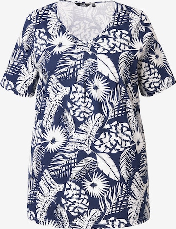 Ulla Popken Shirt in Blue: front
