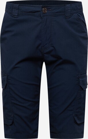 TOM TAILOR Cargobroek 'Josh' in Blauw: voorkant