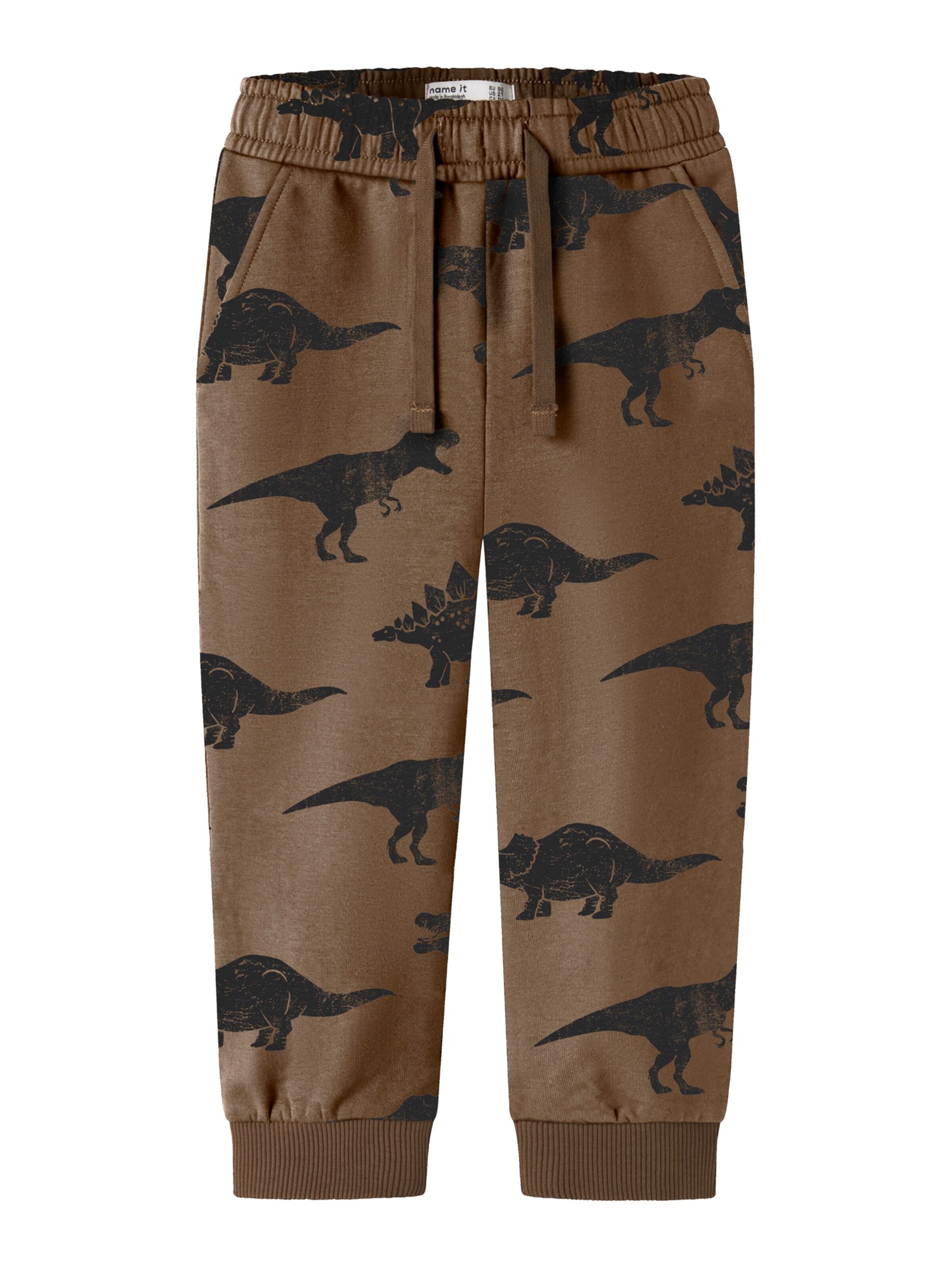 Tapered Pantaloni 'NMMRIVA' de la NAME IT pe maro: față