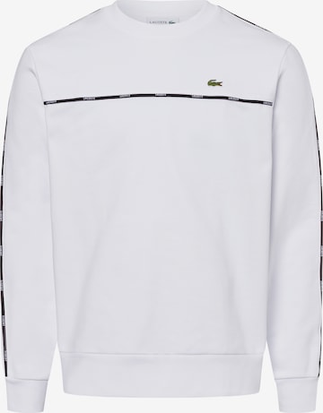 LACOSTE Sweatshirt i hvid: forside