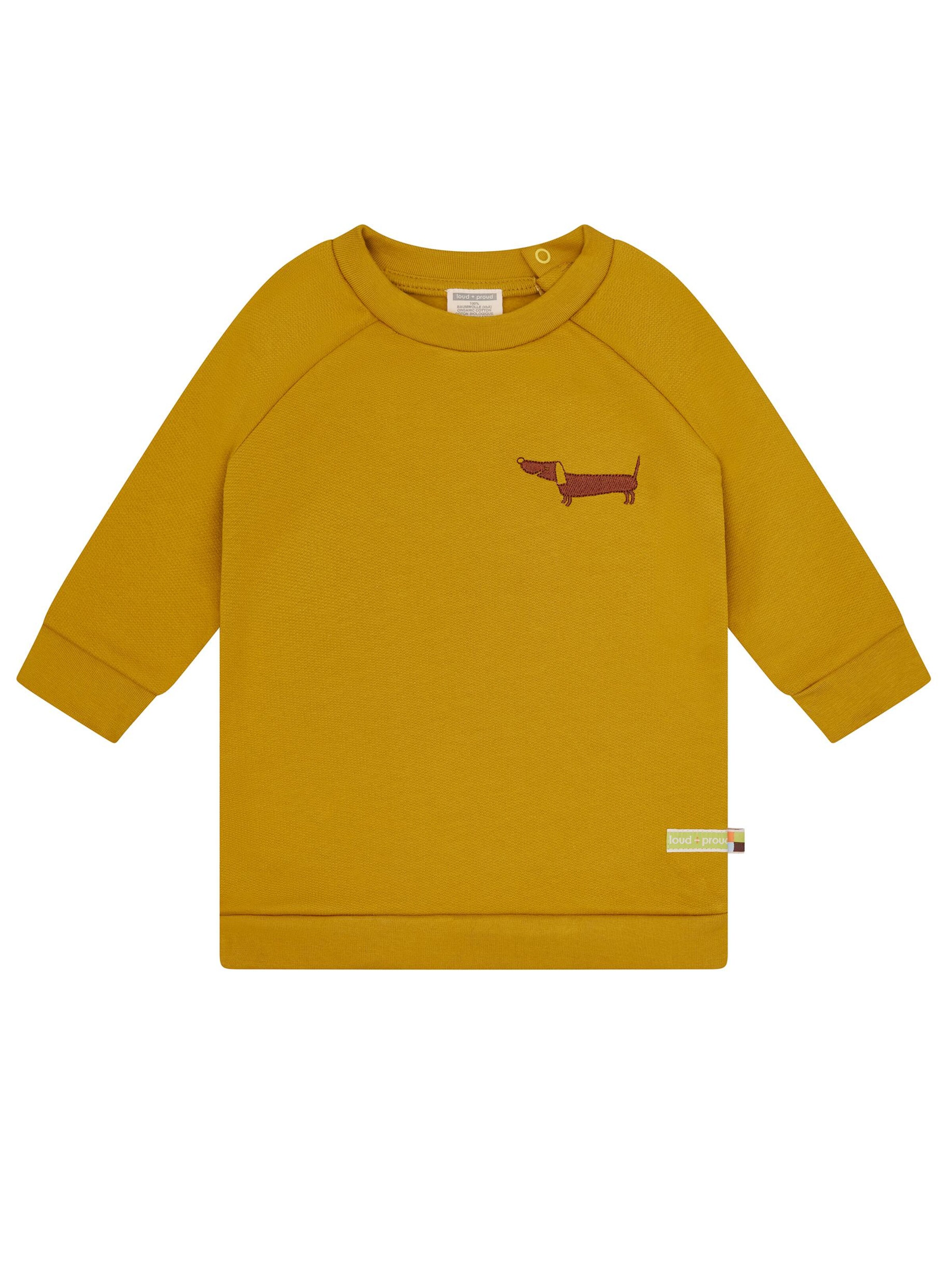 loud + proud Dress in Yellow: front