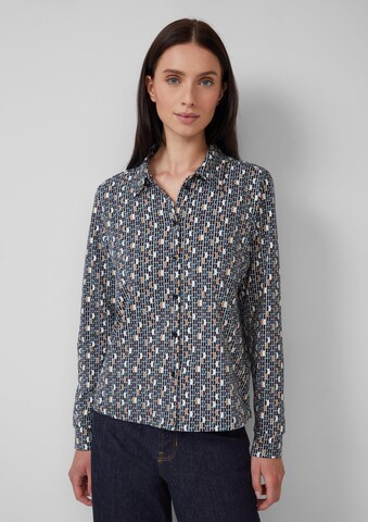 s.Oliver Shirt in Zwart: voorkant