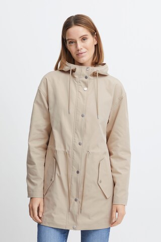 b.young Tussenparka 'Asto' in Beige: voorkant