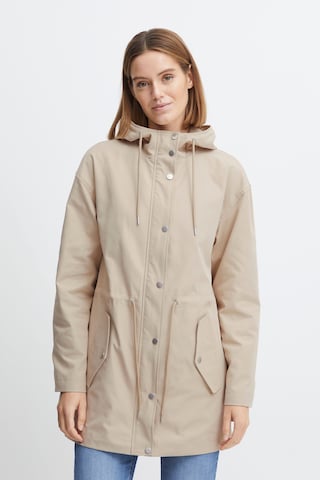 b.young Between-Seasons Parka 'Asto' in Beige: front