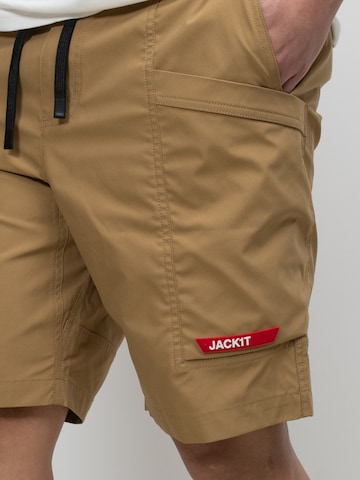 JACK1T Regular Trousers 'Jupiter Treck' in Beige