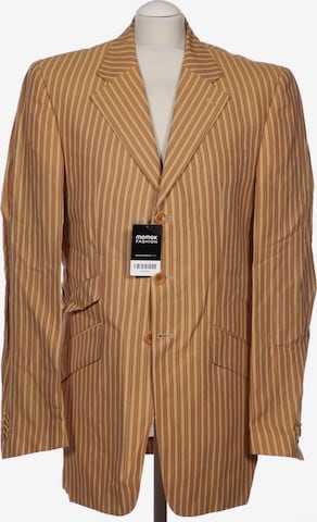 HECHTER PARIS Suit Jacket in M in Beige: front