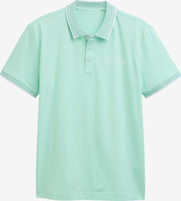 T-Shirt TOM TAILOR en vert : devant