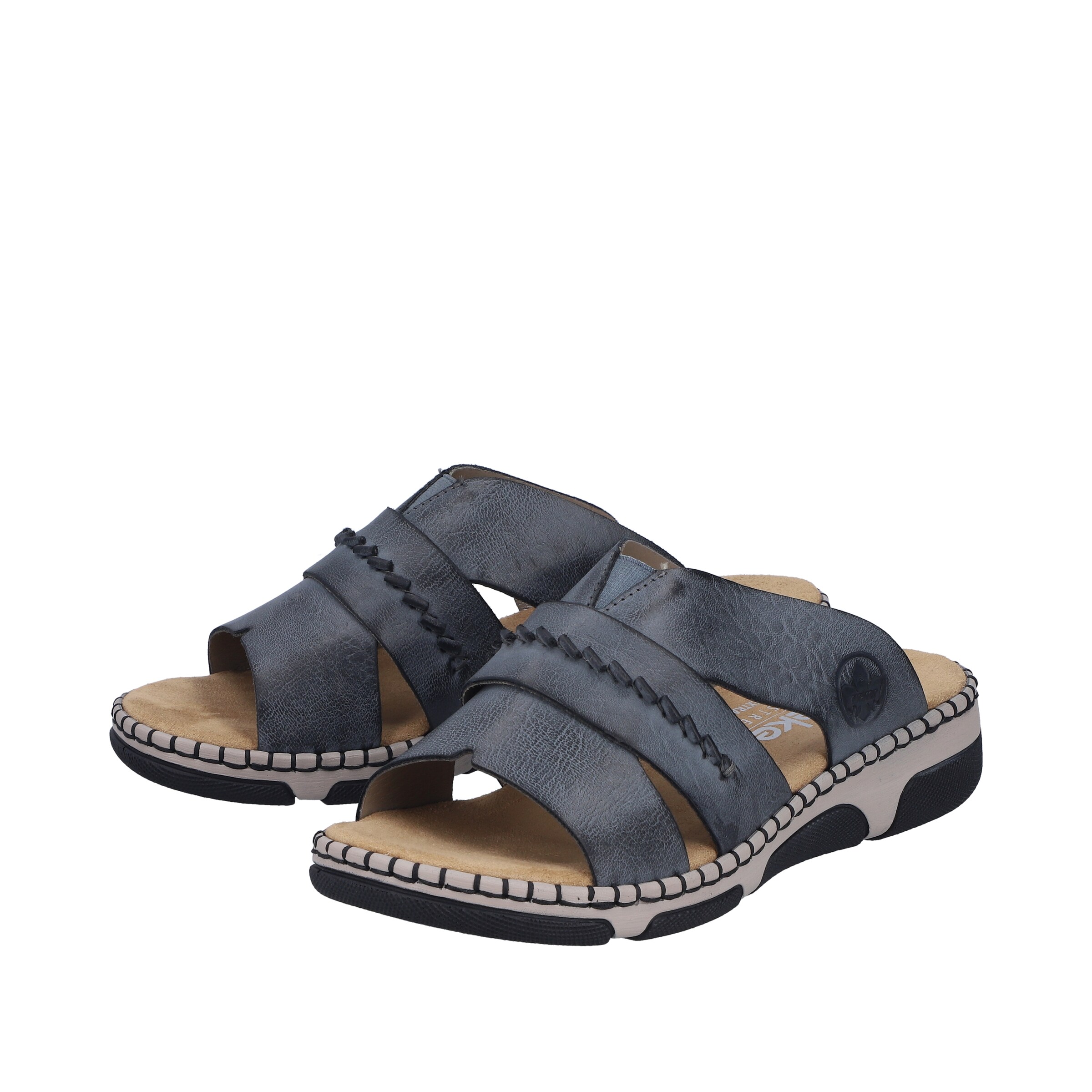 Mule Rieker en gris