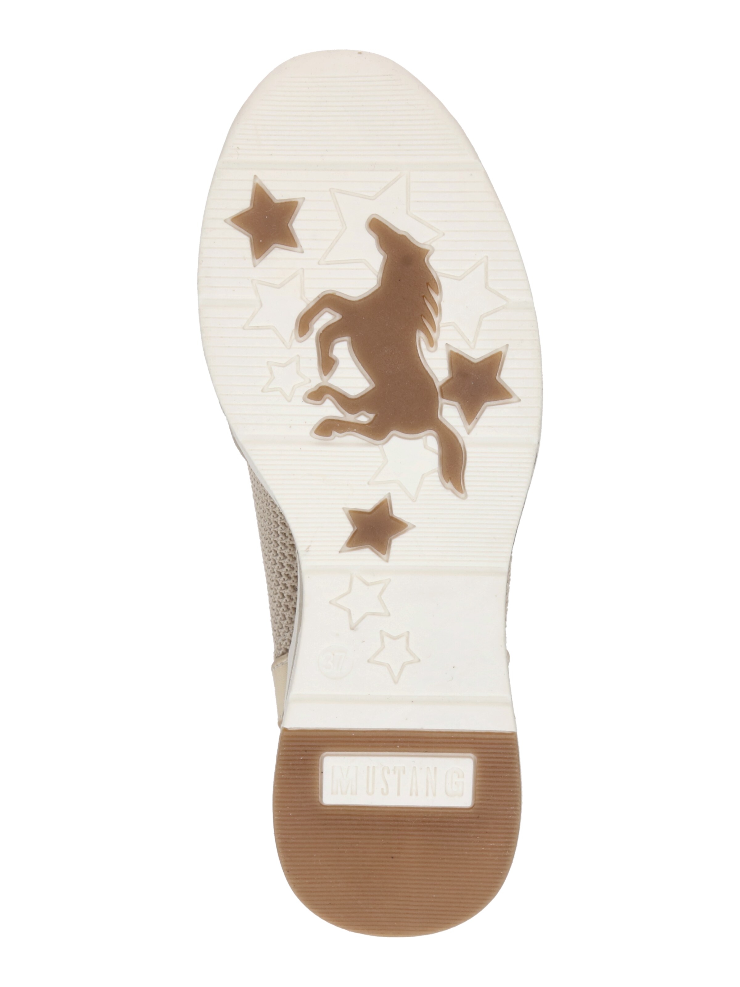 Sneaker bassa di MUSTANG in beige