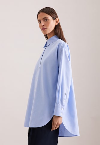 SEIDENSTICKER Bluse 'New Basic' in Blau