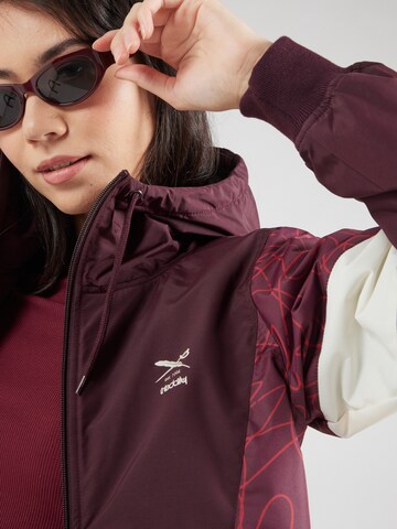 Iriedaily Between-Season Jacket 'Blotchy' in Red