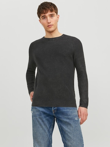 JACK & JONES - Jersey 'Matt' en negro: frente