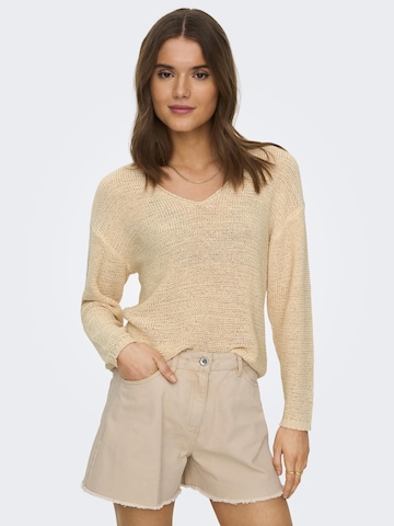 JDY - Jersey 'More' en beige: frente