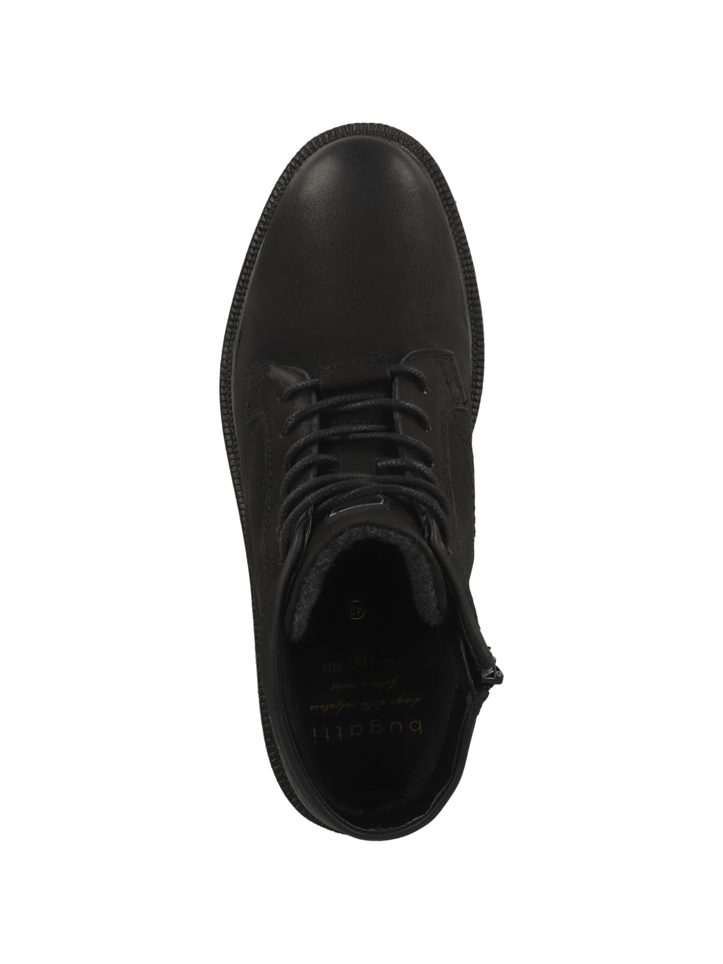 bugatti Lace-Up Boots 'AO933' in Black