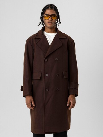 Dandalo Between-seasons coat 'Joe' in Brown: front