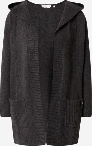TOM TAILOR DENIM Knit Cardigan in Grey: front