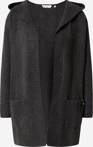 TOM TAILOR DENIM Knit Cardigan in Grey: front