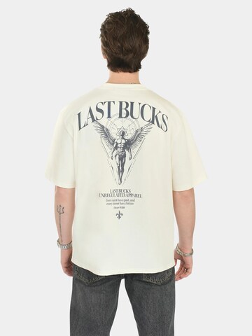 Last Bucks Shirt 'Last Bucks | Sinner & Saint Tee' in White