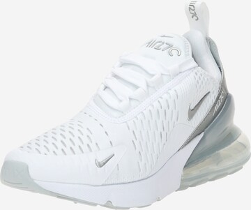 Baskets basses 'AIR MAX 270' Nike Sportswear en blanc : devant