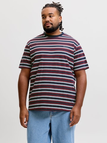 T-Shirt Jack & Jones Plus en bleu : devant