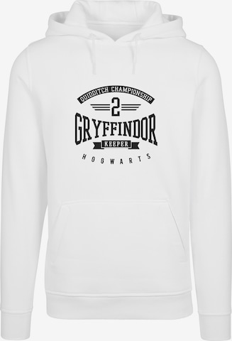 F4NT4STIC Sweatshirt 'Harry Potter Gryffindor Keeper' in Weiß: predná strana