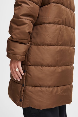 Fransa Winter Jacket 'Mabelle' in Brown