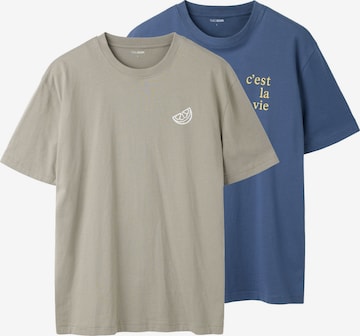 Maglietta di TWO SOON in blu: frontale