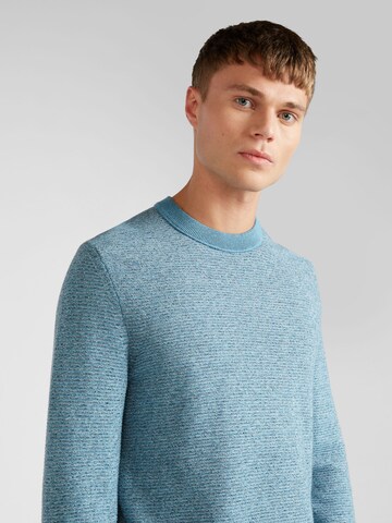 BOSS Sweater 'Aspok' in Blue