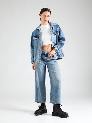 Wide leg Jeans 'QUAKE' de la DRYKORN pe albastru