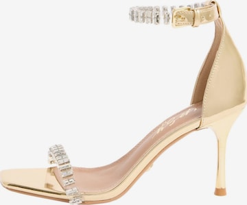 auksinė Lipsy Basutės su dirželiais: priekis