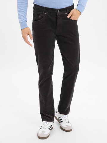 bugatti Regular Pants 'Aturo' in Grey: front