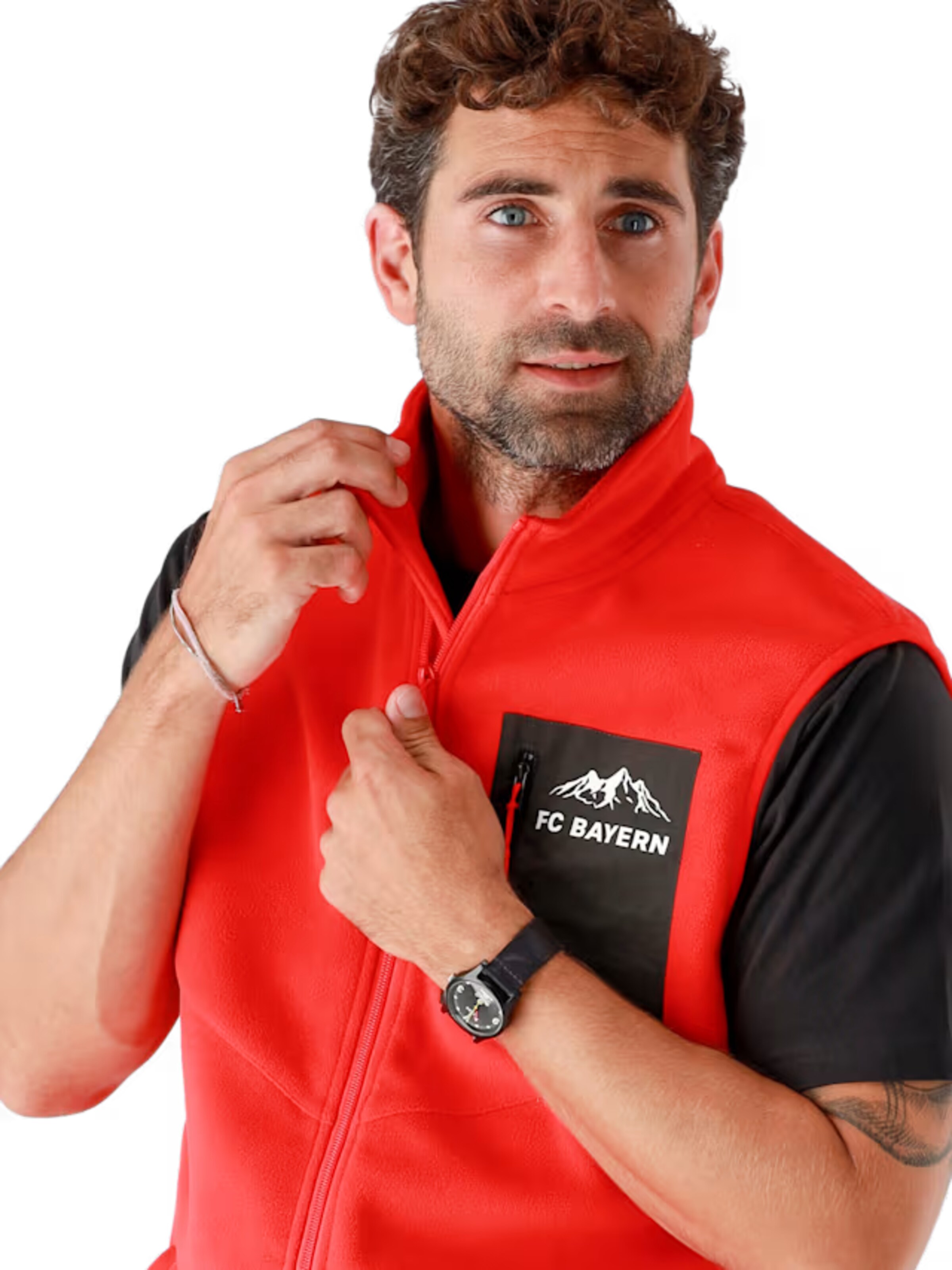 FC BAYERN MÜNCHEN Vest in Red