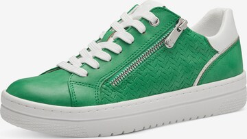 MARCO TOZZI - Zapatillas deportivas bajas en verde: frente