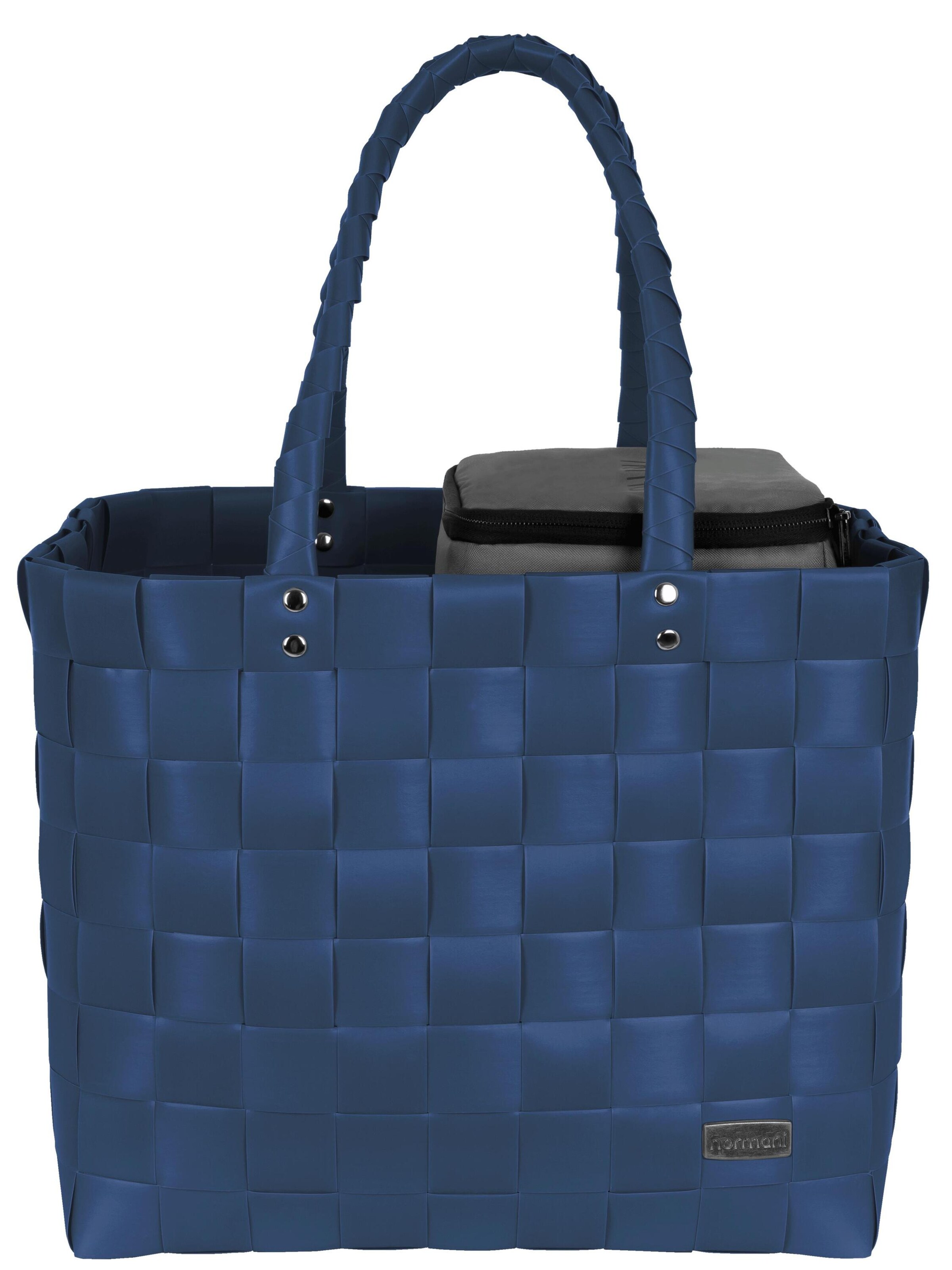 normani Shopper in Blue: front