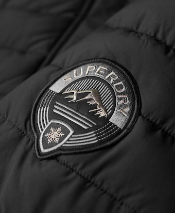 Superdry Winter Coat 'Fuji' in Black