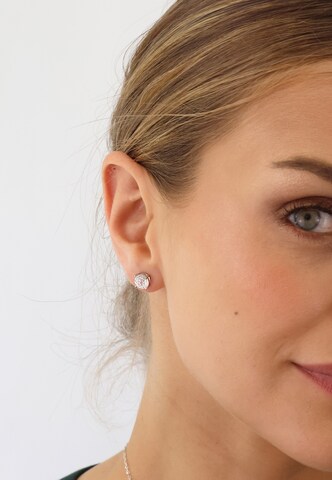 Nana Kay Ohrstecker 'Classic Solitaire' in Silber