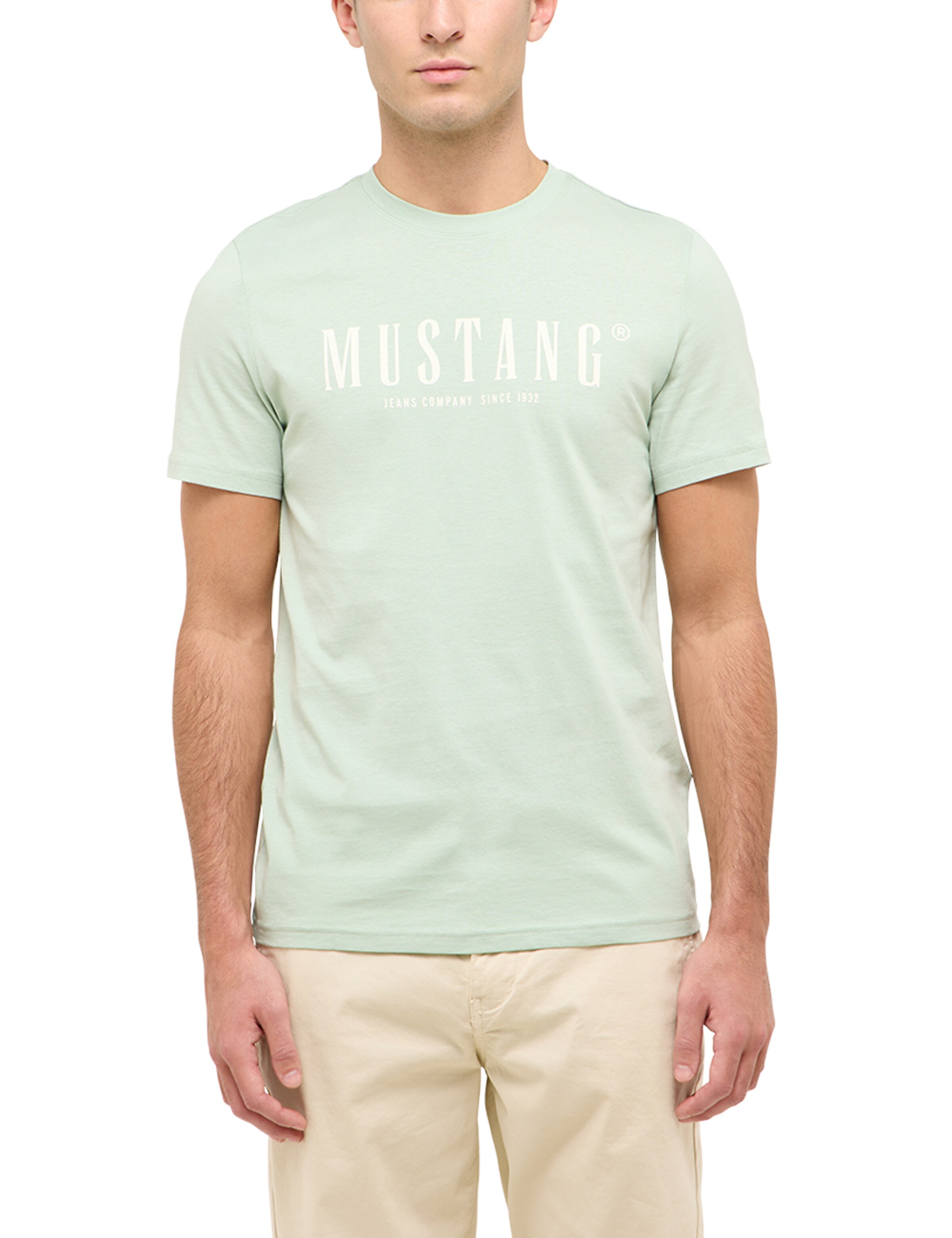 MUSTANG - Camiseta 'AUSTIN' en verde