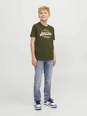 Coupe slim Jean 'JJIGLENN' JACK & JONES MINI en bleu