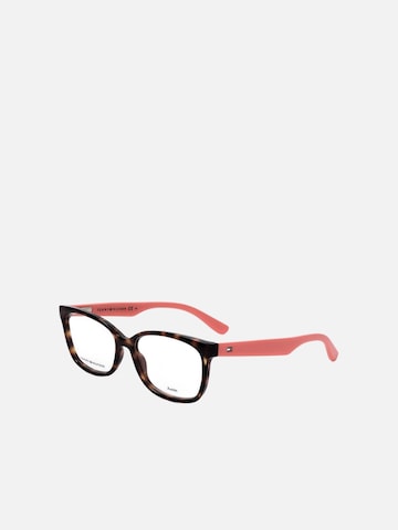 Lunettes de soleil TOMMY HILFIGER en marron : devant
