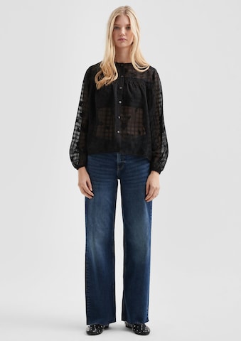 QS Wide leg Jeans 'Catie' in Blue: front