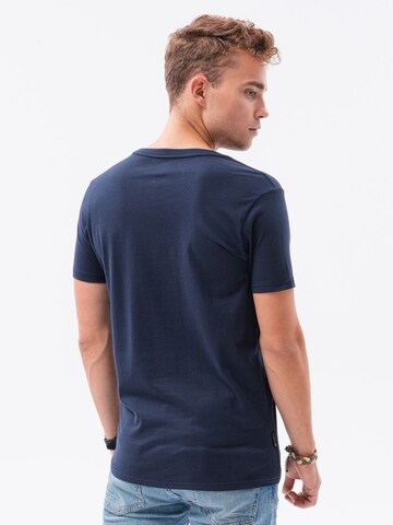 Ombre Shirt 'S1370' in Blauw