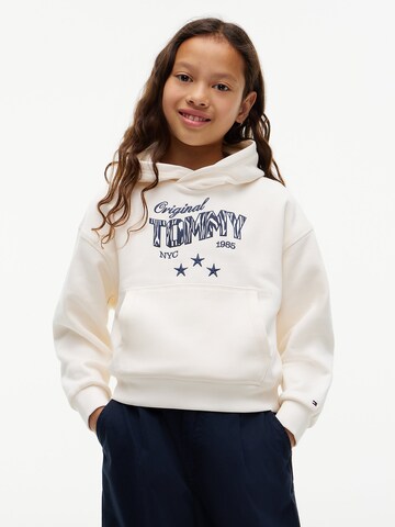 TOMMY HILFIGER Sweatshirt in Wit: voorkant
