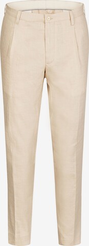 HECHTER PARIS Regular Pantalon in Beige: voorkant