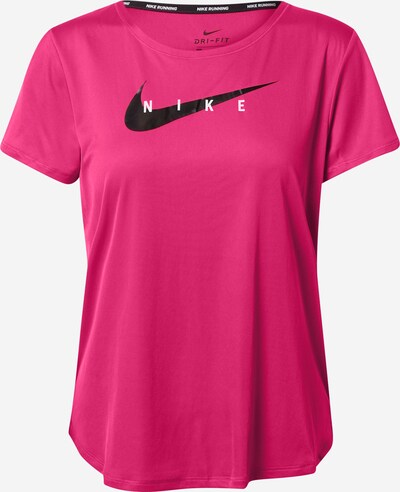 NIKE Sportshirt in dunkelpink / schwarz / weiß, Produktansicht