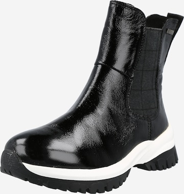 Chelsea Boots CAPRICE en noir : devant