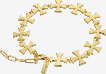 Braccialetto 'Crusade' di Commen Lines in oro: frontale